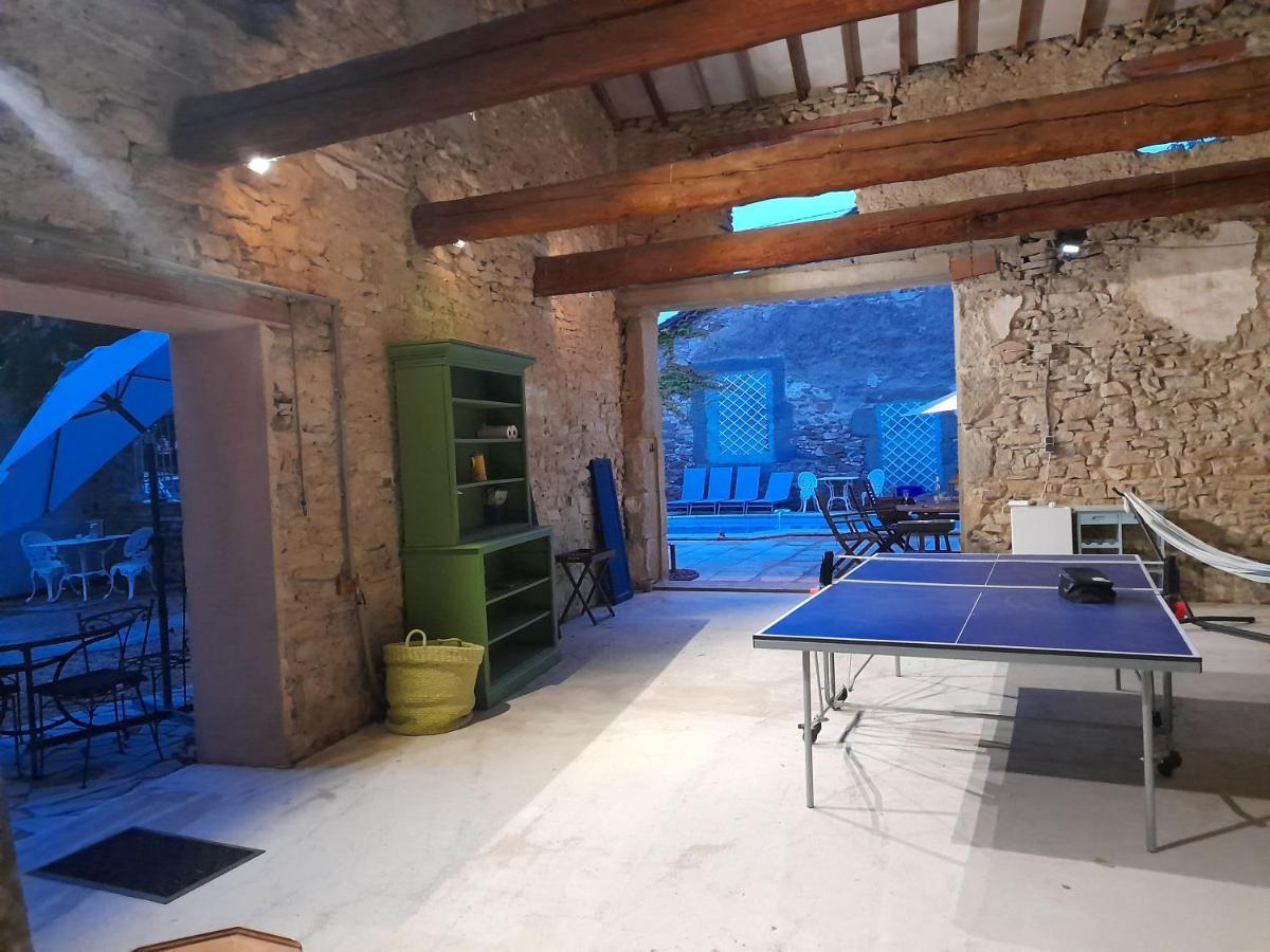 Le Gite De Sainte Valiere Piscine Et Spa Exterior foto