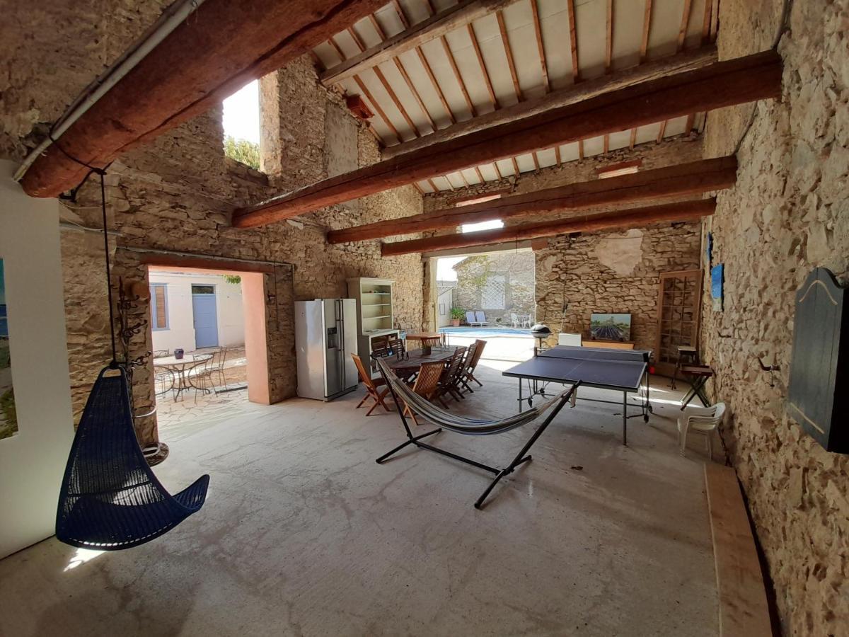 Le Gite De Sainte Valiere Piscine Et Spa Exterior foto